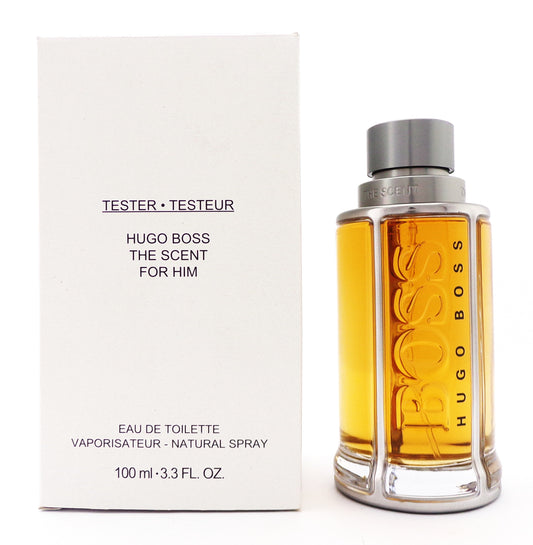 Hugo Boss The Scent for HIM 3.3 oz. Eau de Toilette Spray for Men. New Tester w/Cap