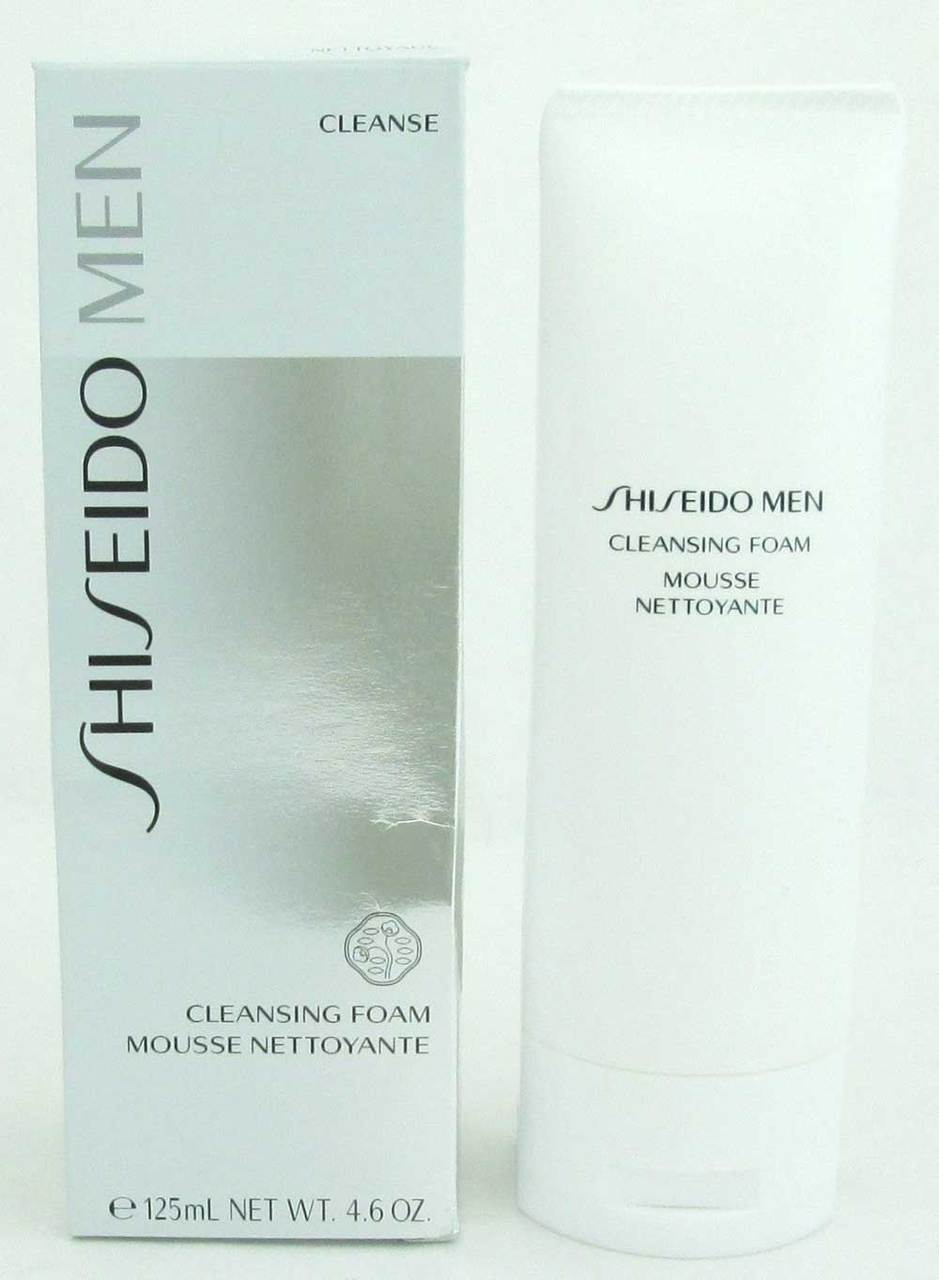 Shiseido Men Cleansing Foam 125 ml/ 4.6 oz Damaged Box
