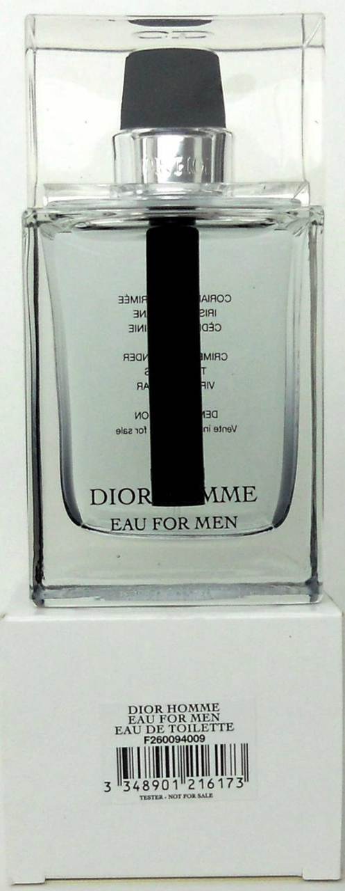 Dior Homme EAU for Men by Christian Dior 3.4 oz.EDT.Spray *Tester