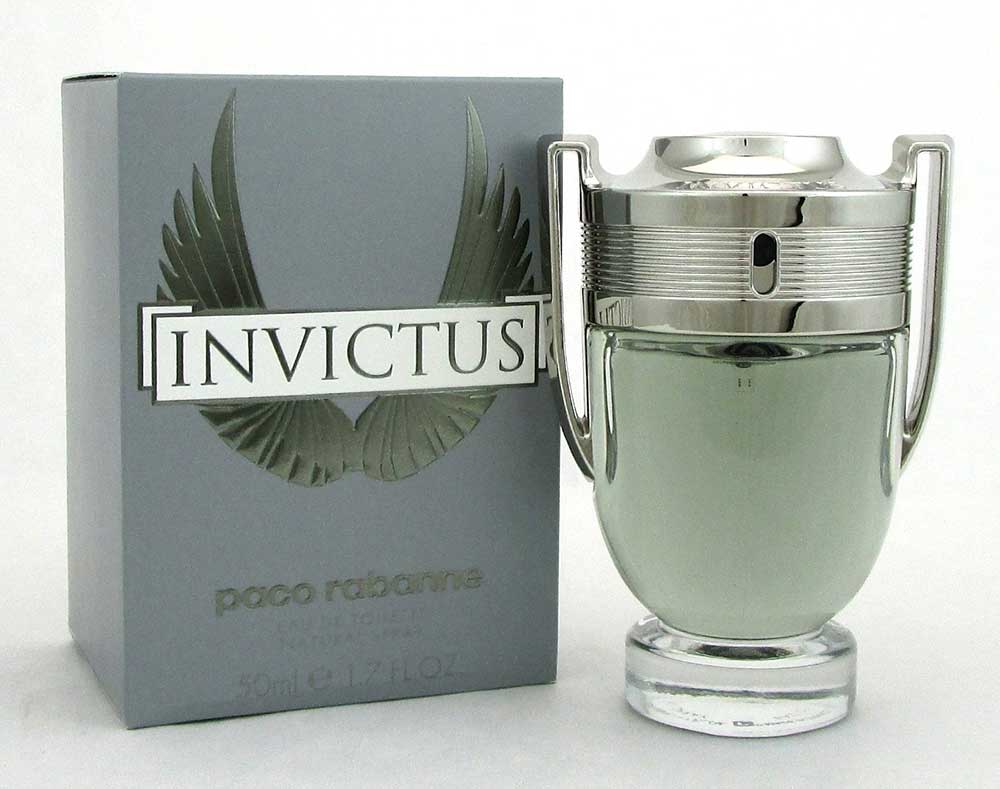 Invictus by Paco Rabanne EDT Spray 1.7oz/ 50ml.for Men *Damaged Box