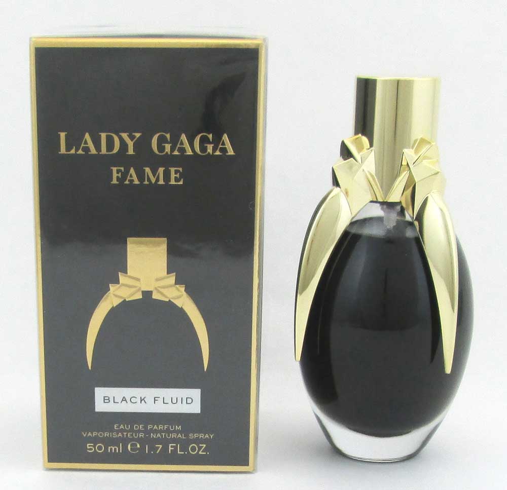 Lady Gaga Fame Black Fluid 1.7 oz/ 50 ml Women Perfume EDP Spray NIB