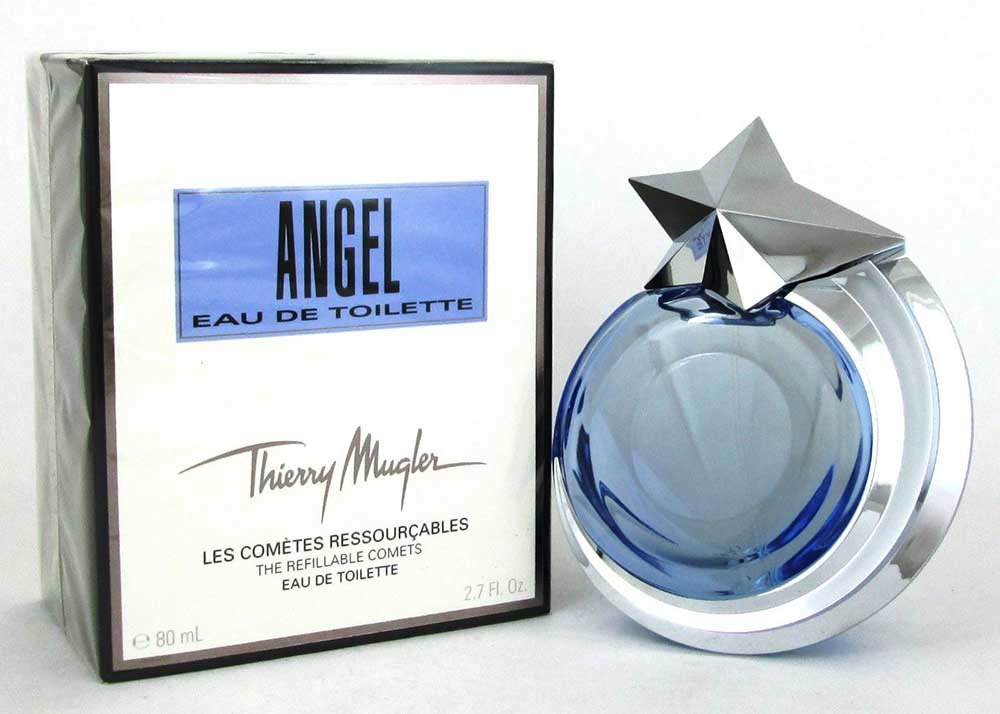 Thierry Mugler Angel EDT Spray Refillable 2.7 oz. Women *Damaged Box