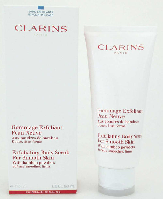 Clarins Exfoliating Body Scrub for Smooth Skin 200 ml/ 6.9 oz NIB