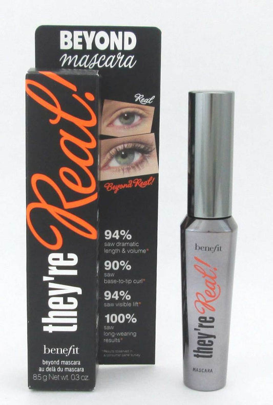 Benefit Cosmetics They're Real Mascara Black 8.5g/0.3oz Full Size NIB