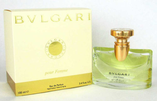 Bvlgari Pour Femme EDP Spray 3.4 oz./100 ml. for Women *No Cellophane