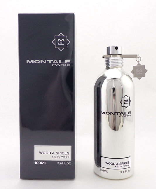 Montale WOOD & SPICES 3.4 oz./ 100 ml. Eau de Parfum Spray Unisex. New Sealed Box