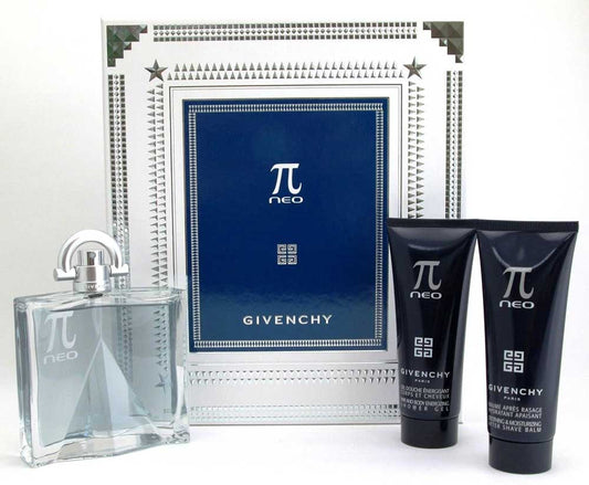 Pi Neo by Givenchy 3pcs Gift Set For Men:3.3ozEDT+2.5ozSh/G+2.5ozA/SB
