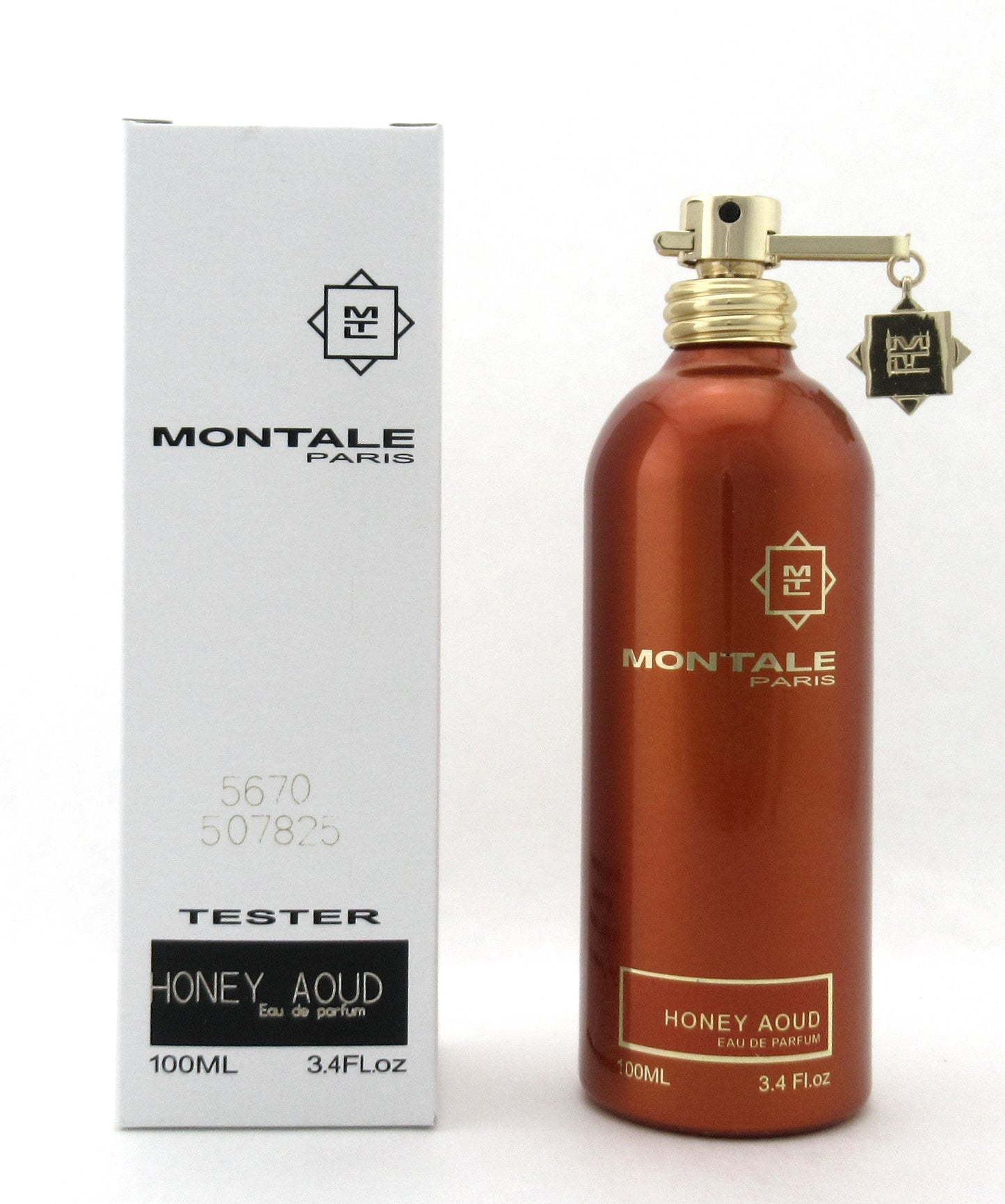 Montale HONEY AOUD Eau De Parfum Spray 100 ml./ 3.4 oz. New Tester