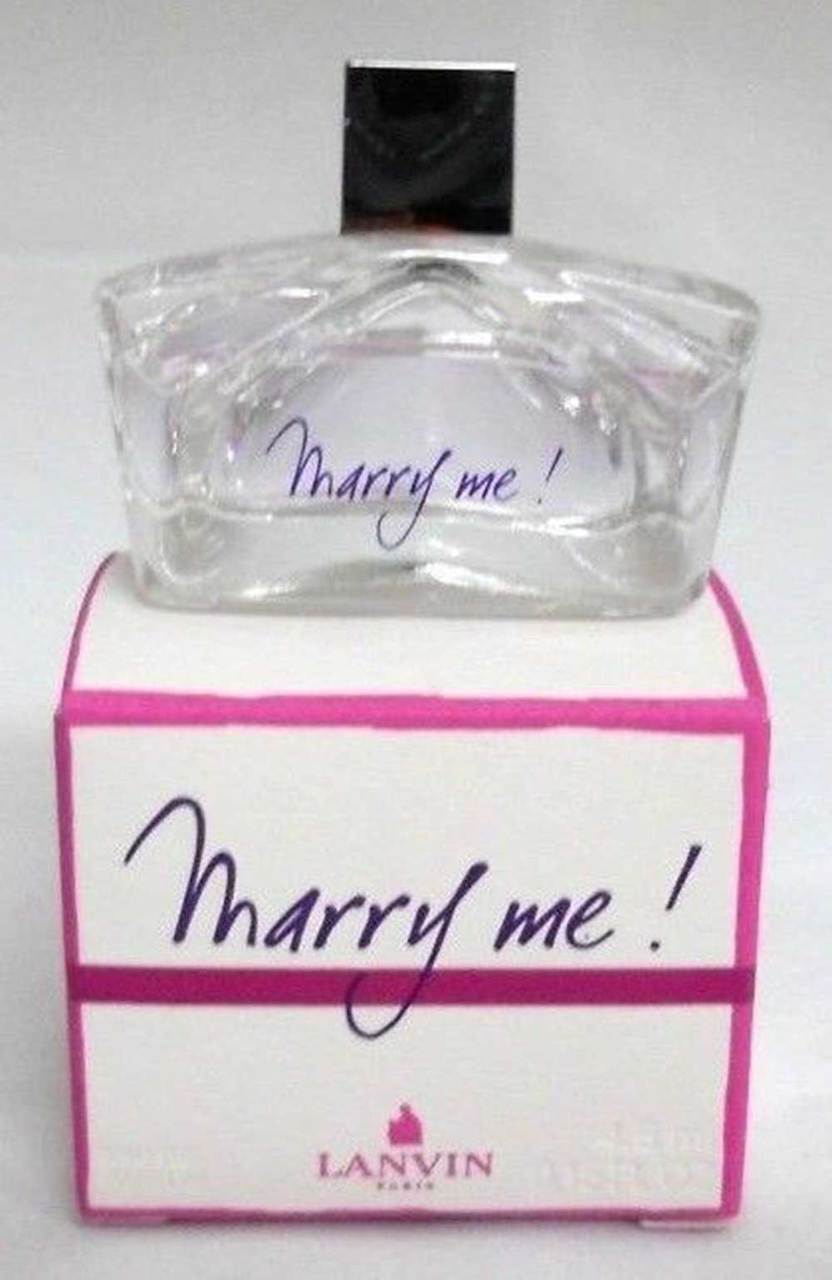 Marry Me ! by Lanvin 4.5 ml.Eau de Parfum Mini Splash Brand New