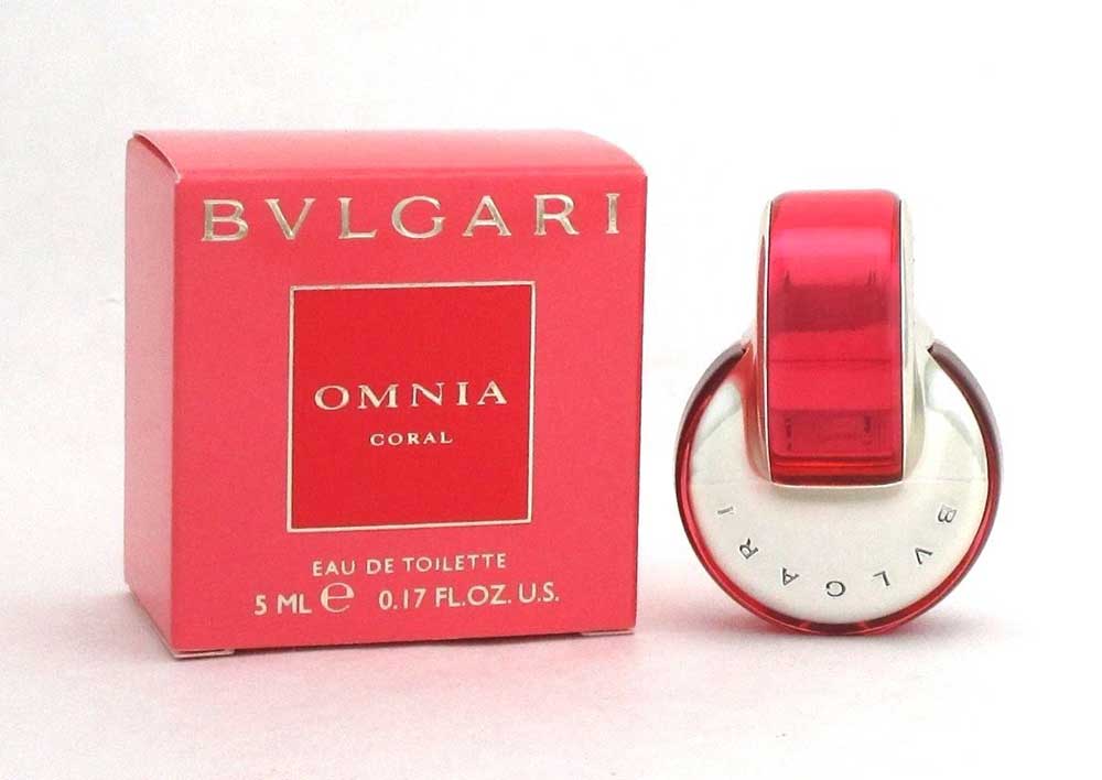 Bvlgari Omnia Coral EDT Splash Mini 0.17 oz. / 5 ml. for Women New