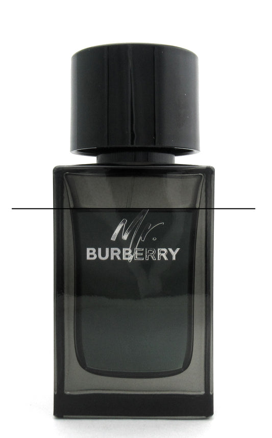 Mr. BURBERRY Eau De Parfum Spray 100 ml./ 3.3 oz. TESTER Bottle Lower Fragrance Level