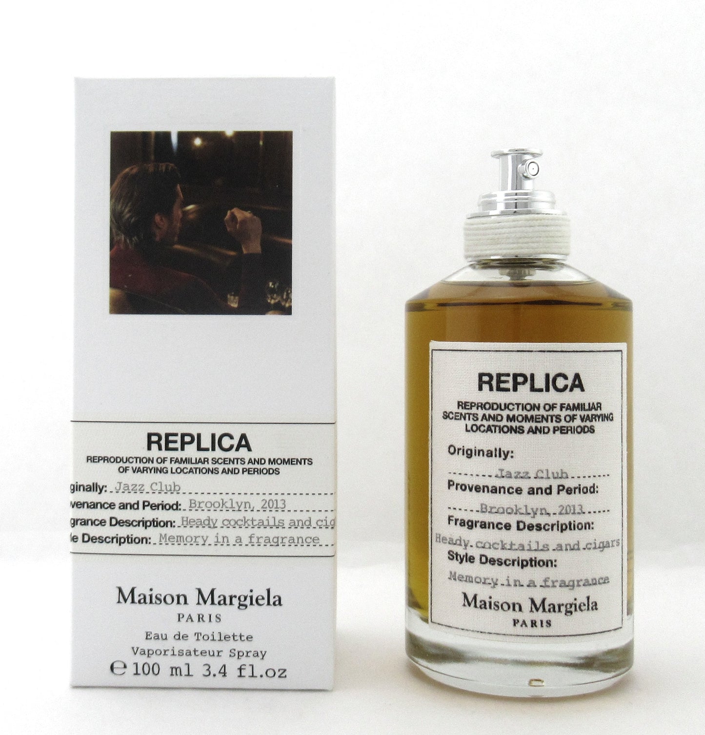 Replica Jazz Club by Maison Margiela 3.4 oz. Eau De Toilette Spray New NO Cellophane