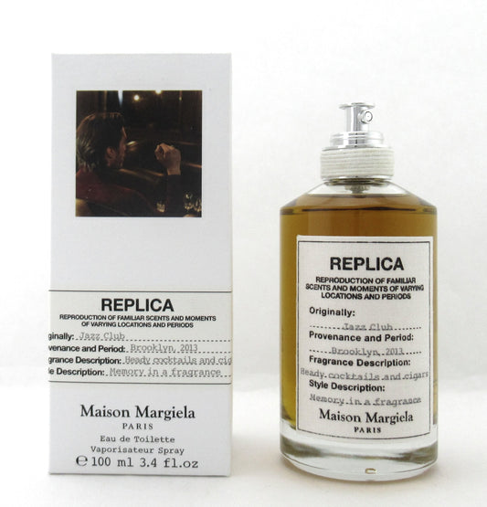 Replica Jazz Club by Maison Margiela 3.4 oz. Eau De Toilette Spray New NO Cellophane