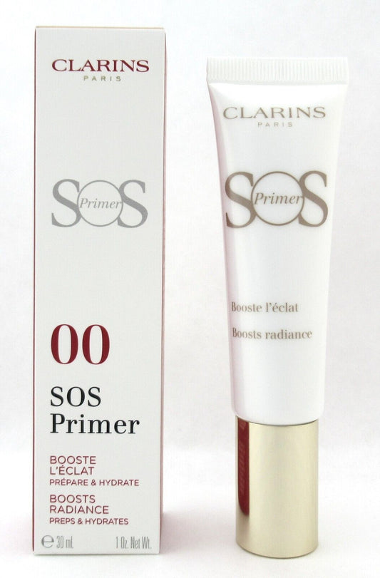 Clarins SOS Primer 00 Universal Light Boosts Radiance 30 ml./ 1.0 oz. New In Box
