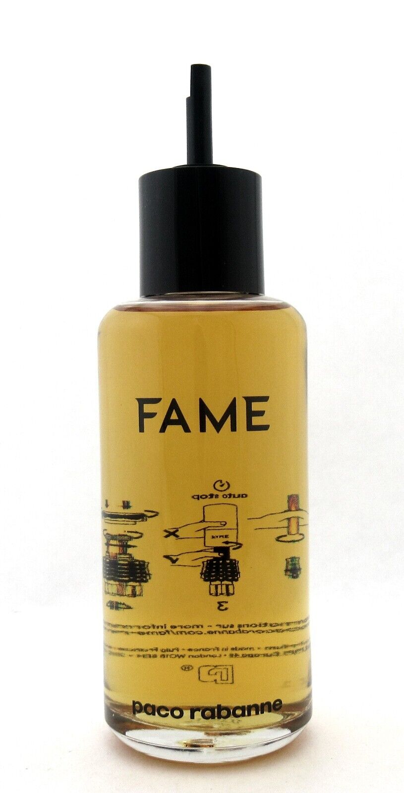 Paco Rabanne FAME 6.8 oz. Eau De Parfum REFILL Splash for Women New NO BOX