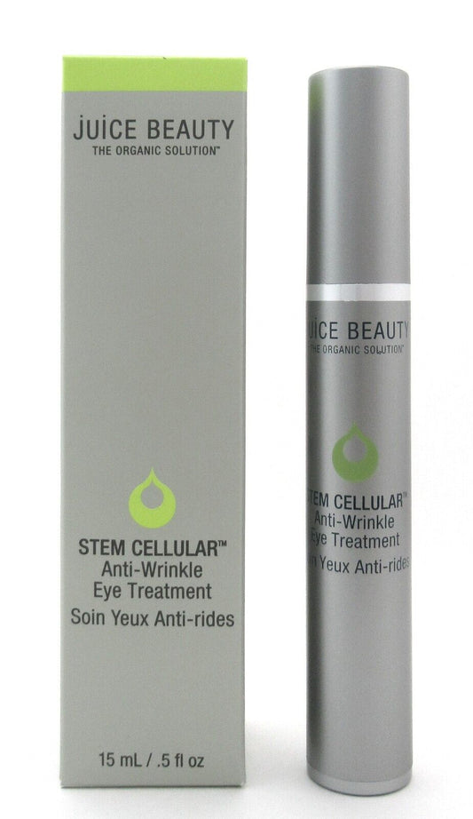 Juice Beauty Stem Cellular Anti-Wrinkle Eye Treatment 0.5 oz. / 15 ml. New