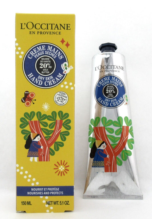 L'Occitane Shea Butter Hand Cream Dry Skin 150 ml./ 5.1 oz. New
