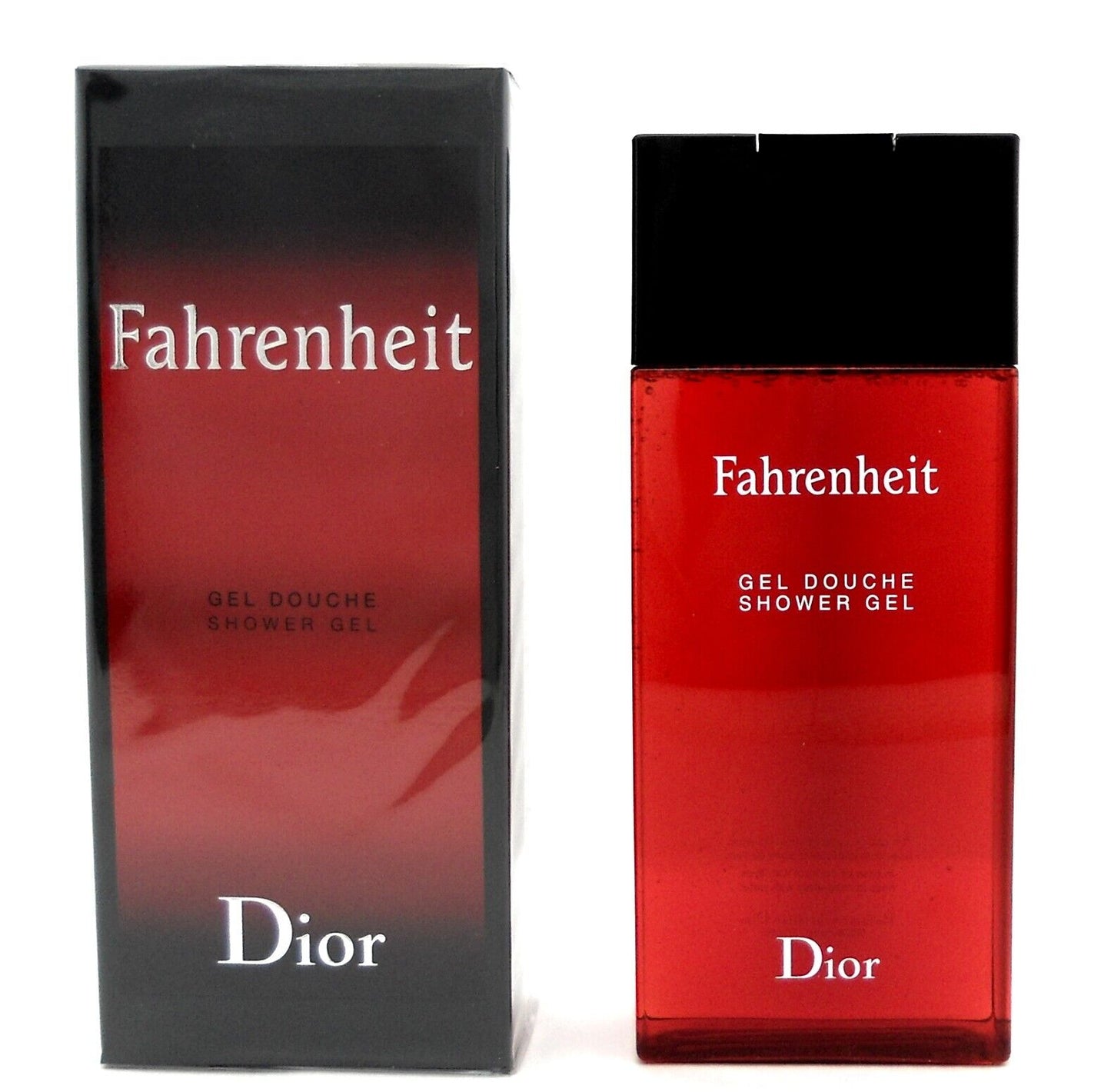 Christian Dior Fahrenheit 6.8oz/200ml Shower Gel for Men. New Sealed DAMAGED Box