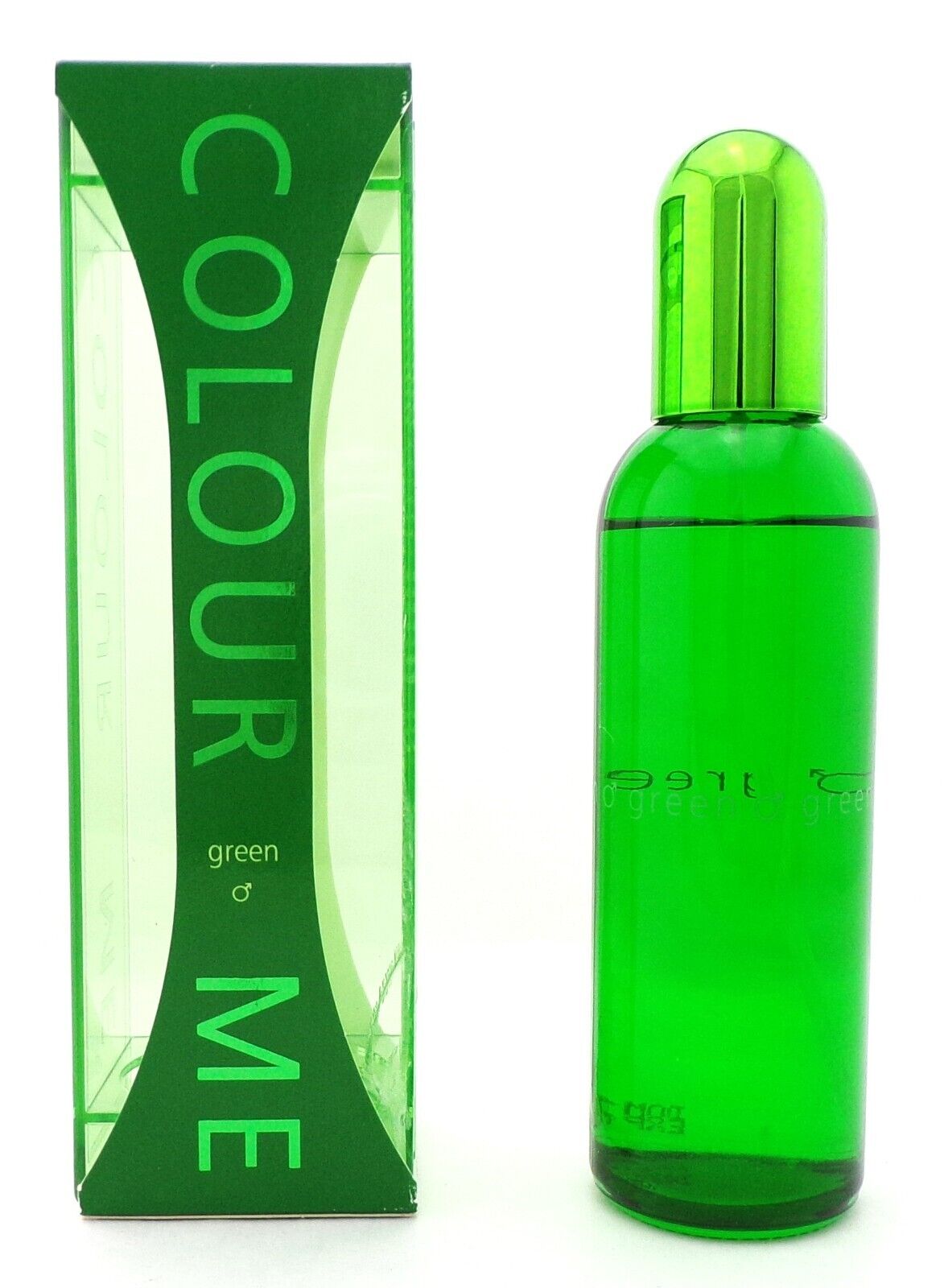 Colour Me GREEN by Milton-Lloyd 3.0 oz. EDP Spray for Men New Damaged Box