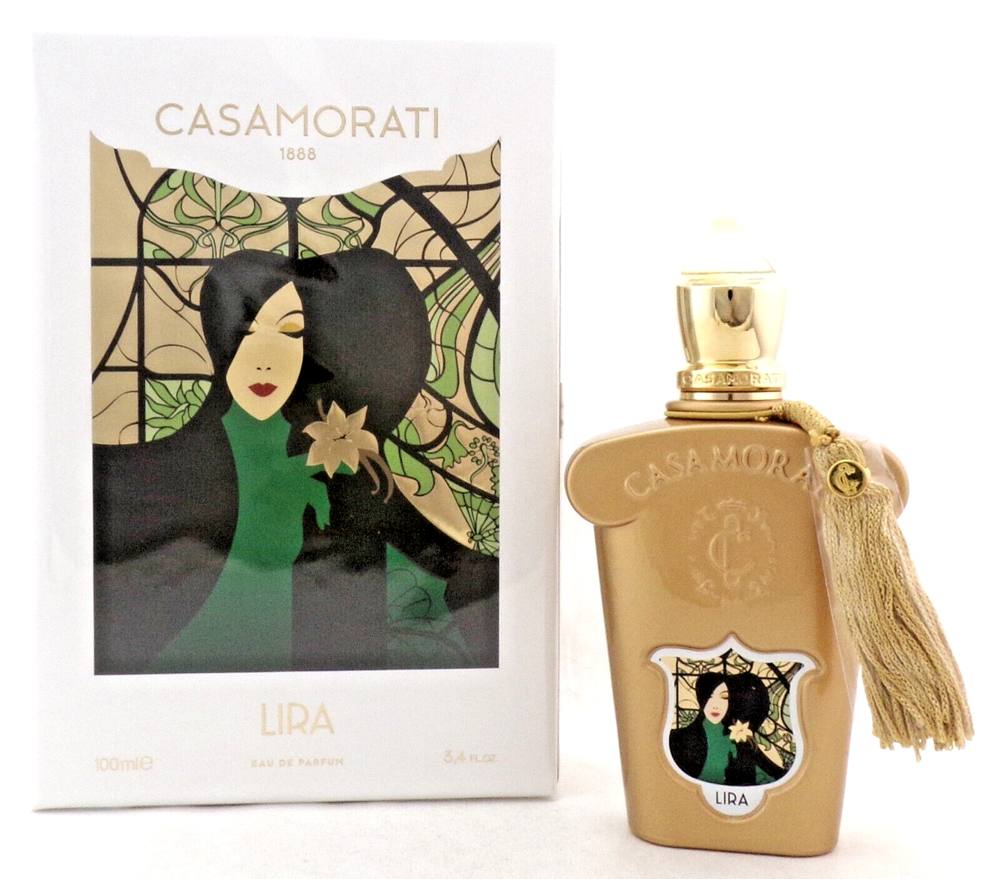Casamorati LIRA by Xerjoff 3.4 oz/100 ml EDP Spray for Women. New in DAMAGED Box