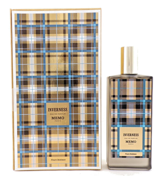 INVERNESS by Memo Paris 2.53 oz./ 75 ml. Eau de Parfum Spray Unisex. New in Box