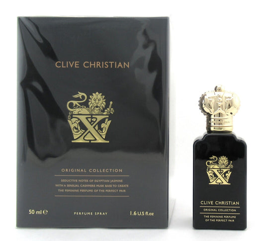 X Feminine by Clive Christian 1.6 oz. PERFUME Spray New Sealed Box