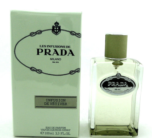Prada Infusion De Vetiver EDP Spray for Women 3.3 oz.New in Sealed Box