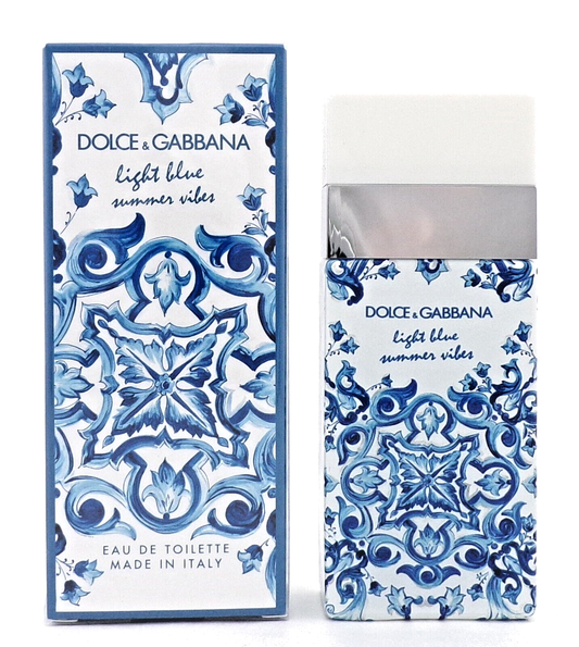 Dolce & Gabbana Light Blue Summer Vibes 1.7 oz. EDT Spray for Women. New in Box