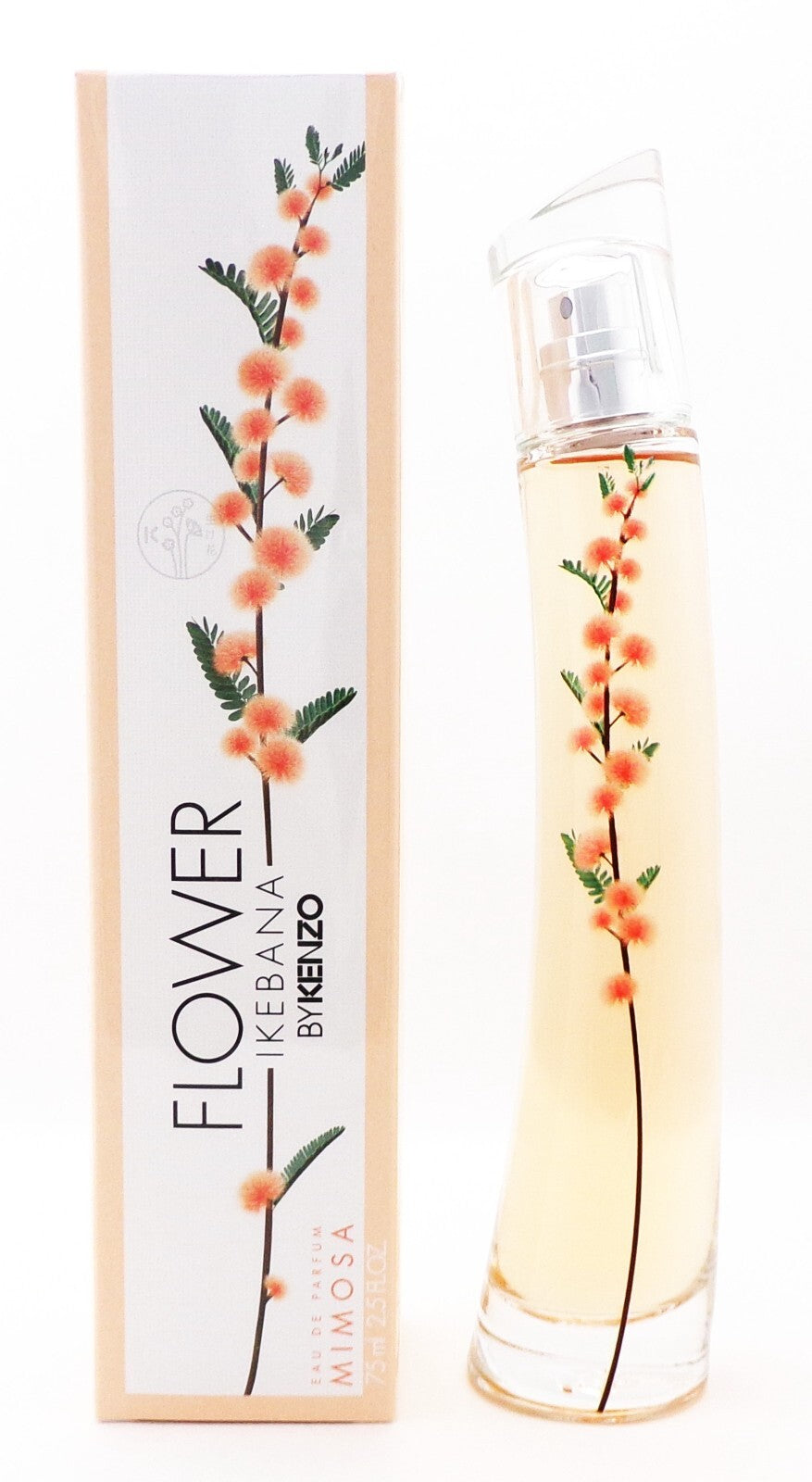 FLOWER IKEBANA by Kenzo 2.5 oz. Eau de Parfum MIMOSA Spray for Women. New
