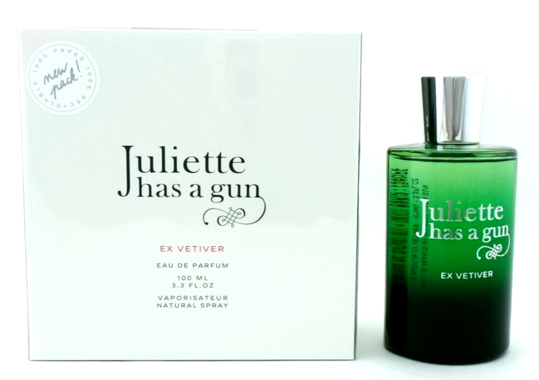 Juliette Has A Gun EX VETIVER  3.3 oz. Eau De Parfum Spray New Sealed Box