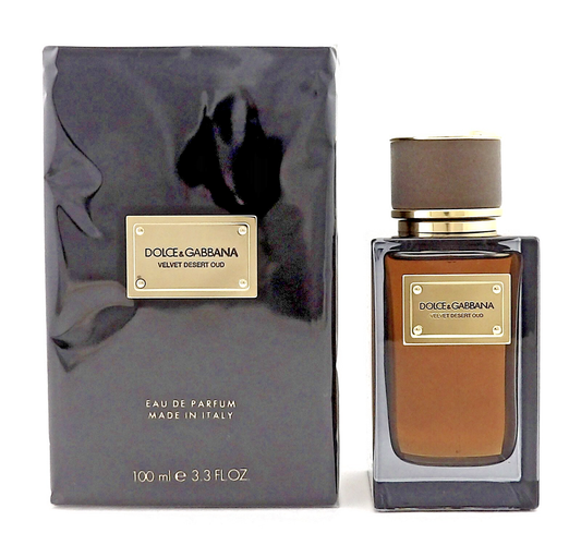 Dolce & Gabbana Velvet Desert Oud 3.3 oz./ 100 ml. EDP Spray Unisex New Sealed Box