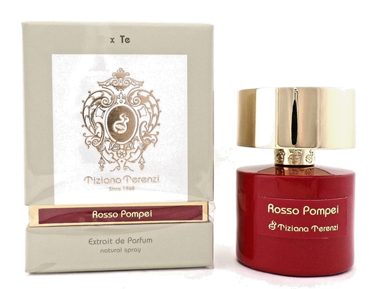 Tiziana Terenzi ROSSO POMPEI 3.38 oz. Extrait de Parfum Spray Unisex. New in Box