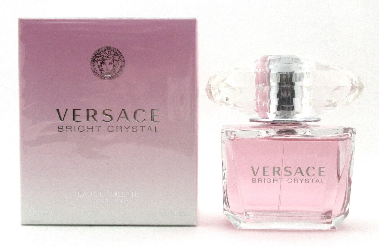 Versace Bright Crystal 3.0 oz. Eau de Toilette Spray for Women. New in Box