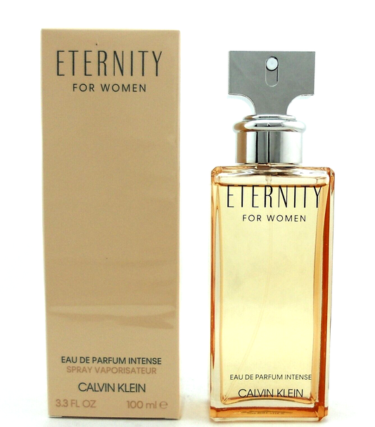 Eternity for Women Eau de Parfum Intense Spray 3.3 oz./100 ml. New in Sealed Box