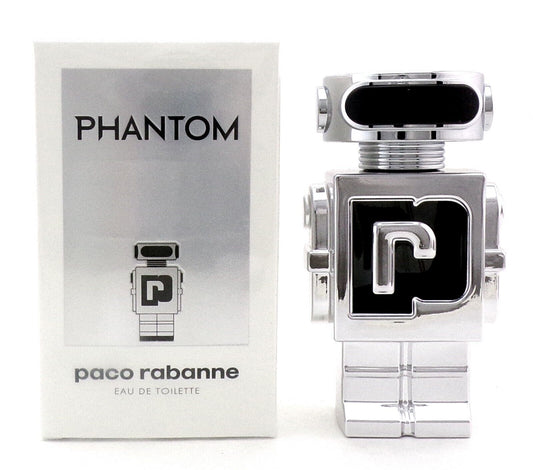 Phantom by Paco Rabann 1.7 oz. Eau de Toilette Spray for Men. New. DAMAGED Box