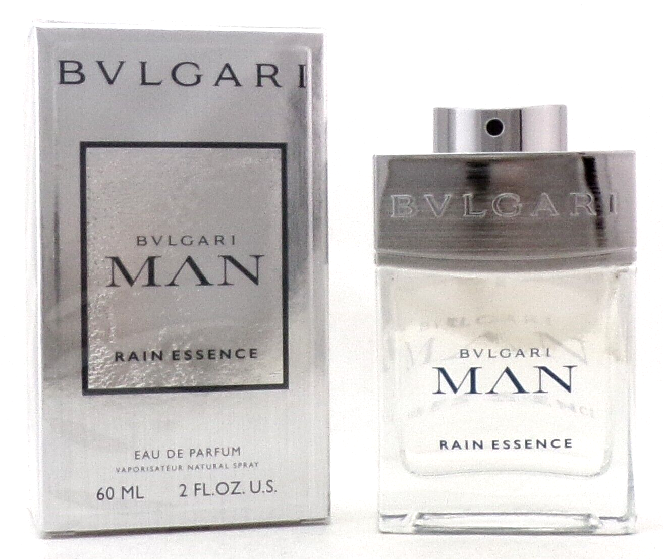 Bvlgari Man Rain Essence 2.0 oz./ 60 ml. Eau de Parfum Spray. New Sealed Box