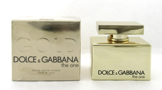 The One Gold by Dolce & Gabbana 2.5 oz. Eau De Parfum Intense Spray New in Box