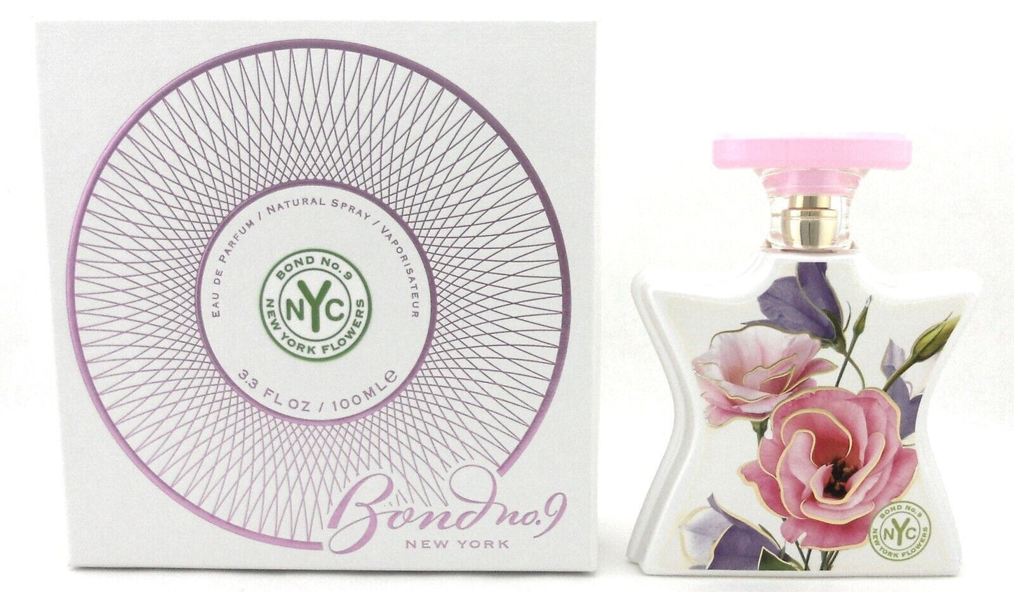 Bond No. 9 New York Flowers 3.3 oz. Eau De Parfum Spray New in Box