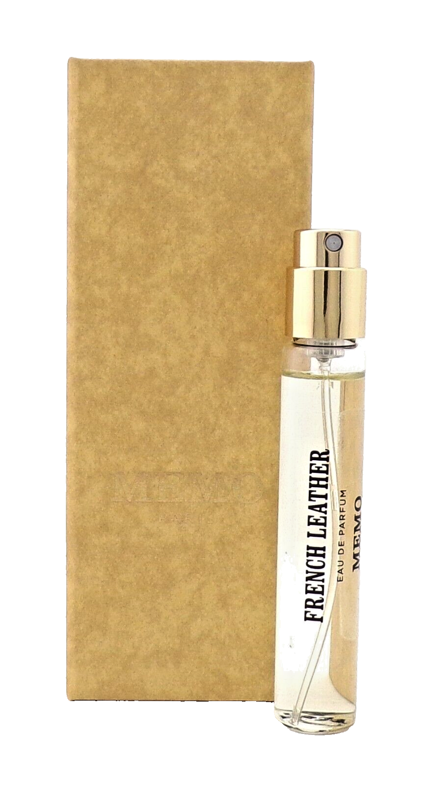 Memo Paris French Leather 0.33oz Eau de Parfum REFILL Purse Spray New Sealed Box