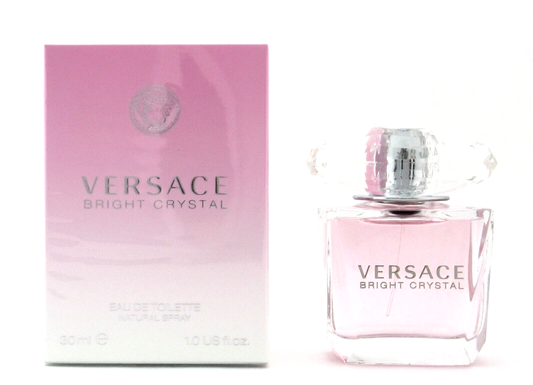 Versace Bright Crystal 1.0 oz. Eau de Toilette Spray for Women. New. DAMAGED Box