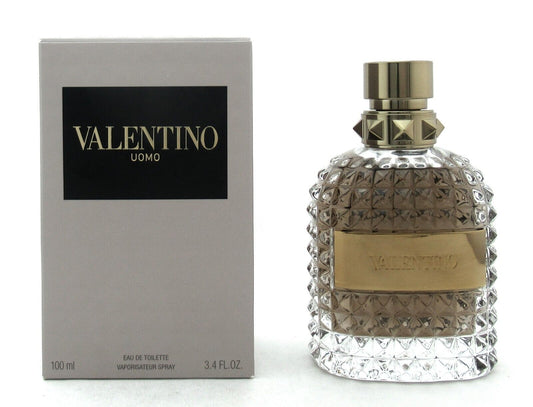 Valentino Uomo Cologne by Valentino 3.4 oz. EDT Spray for Men New NO CELLOPHANE