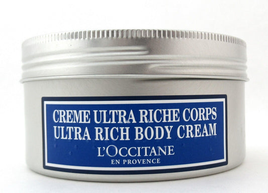 L'Occitane Ultra Rich Body Cream Dry and Sensitive Skin 200 ml./ 6.9 oz. New