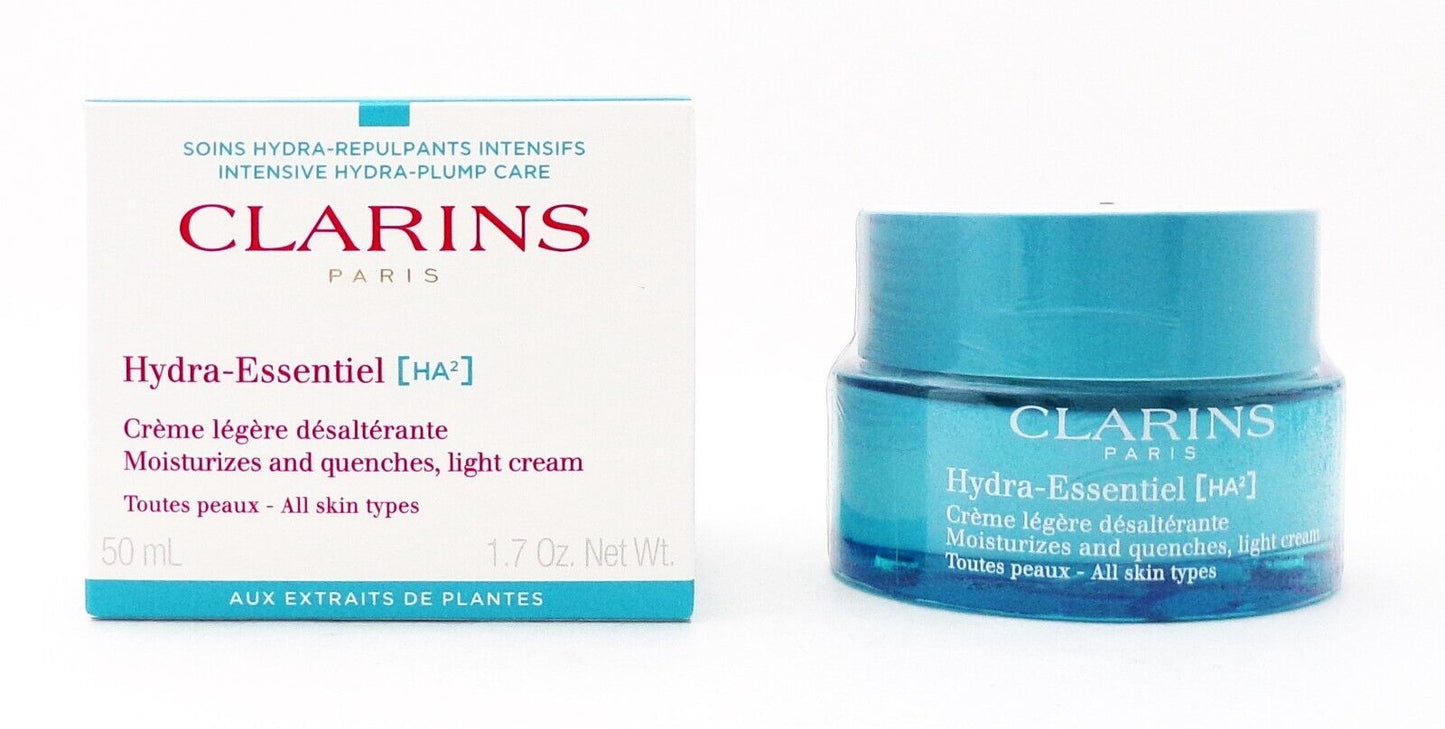 Clarins Hydra-Essentiel Light Cream All Skin Types 1.7 oz./ 50 ml. New