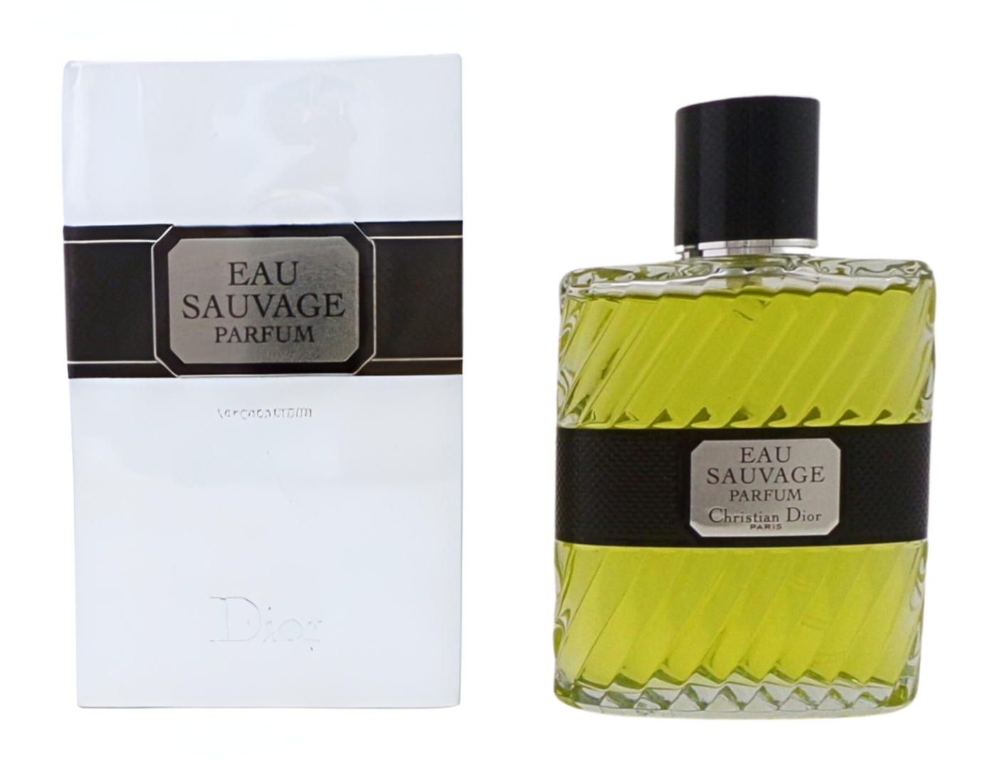 Eau Sauvage by Christian Dior 3.4 oz/100 ml PARFUM Spray for Men New Damaged Box
