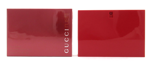 Gucci Rush by Gucci 2.5 oz. EDT Spray for Women. New. Sealed. DAMAGED Plastic