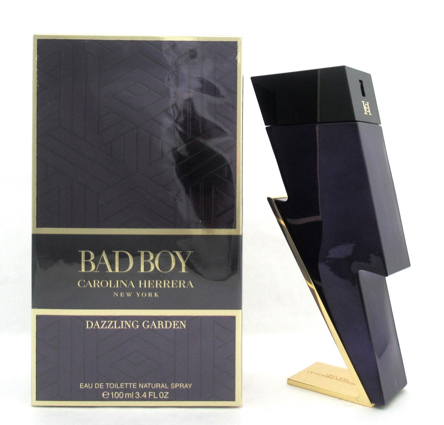 Bad Boy Dazzling Garden by Carolina Herrera 3.4 oz. EDT Spray New Damaged Box