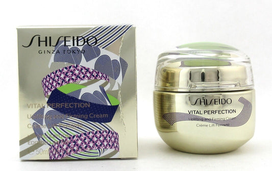 Shiseido Vital Perfection Uplifting and Firming Cream LTD 1.7 oz.New Damaged Box