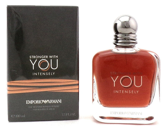 Emporio Armani Stronger With You Intensely 3.3 oz EDP Spray for Men. New Sealed