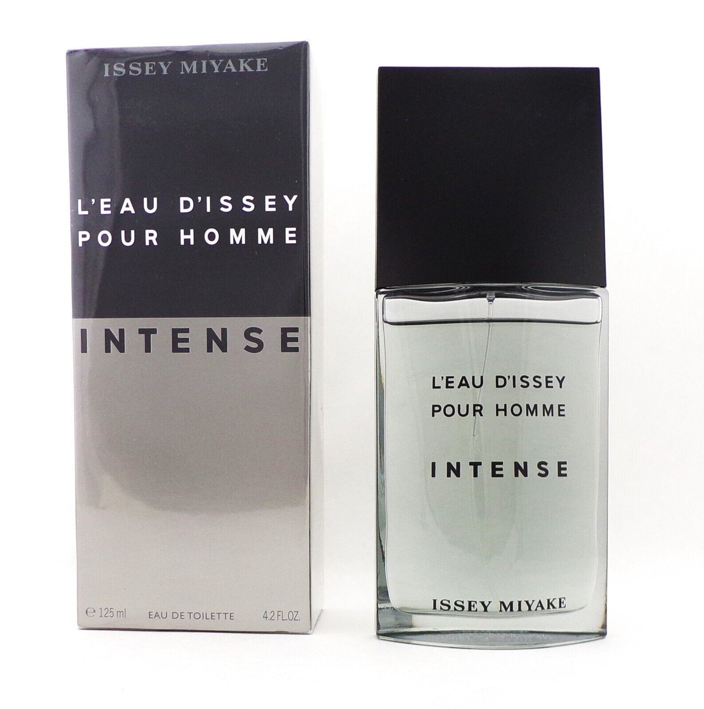 L'eau D'issey Pour Homme Intense by Issey Miyake 4.2oz. EDT Spray Damaged Box