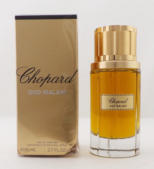 Chopard Oud Malaki 2.7 oz./ 80 ml. Eau de Parfum Spray for Men. New Damaged Box